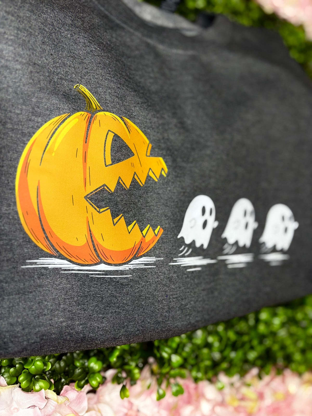 Pumpkin Pac-Man Sweatshirt