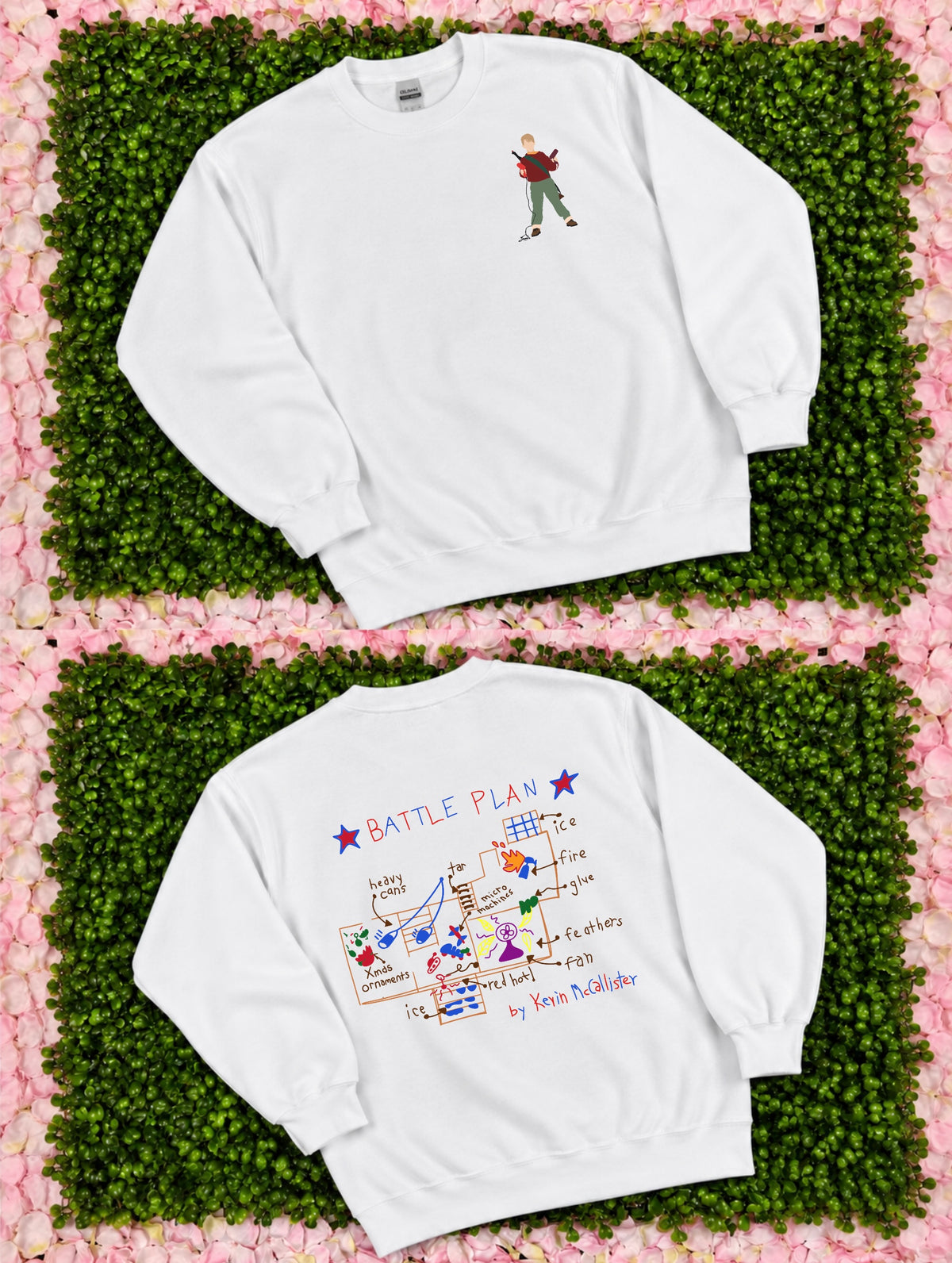 Home Alone Battle Plan Sweatshirt