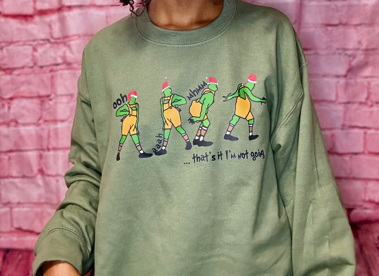 I’m Not Going Sweatshirt