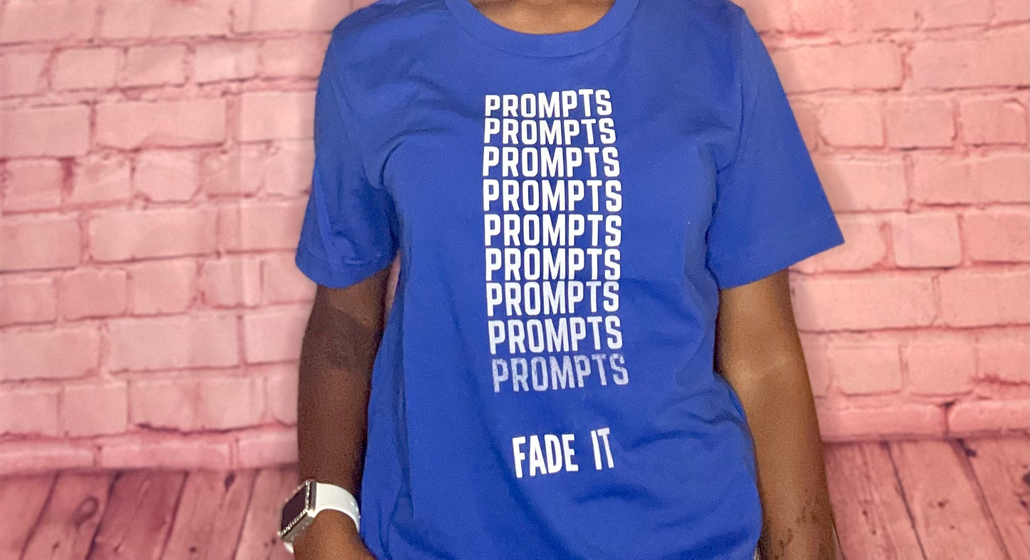 Prompts Fade It Short Sleeve