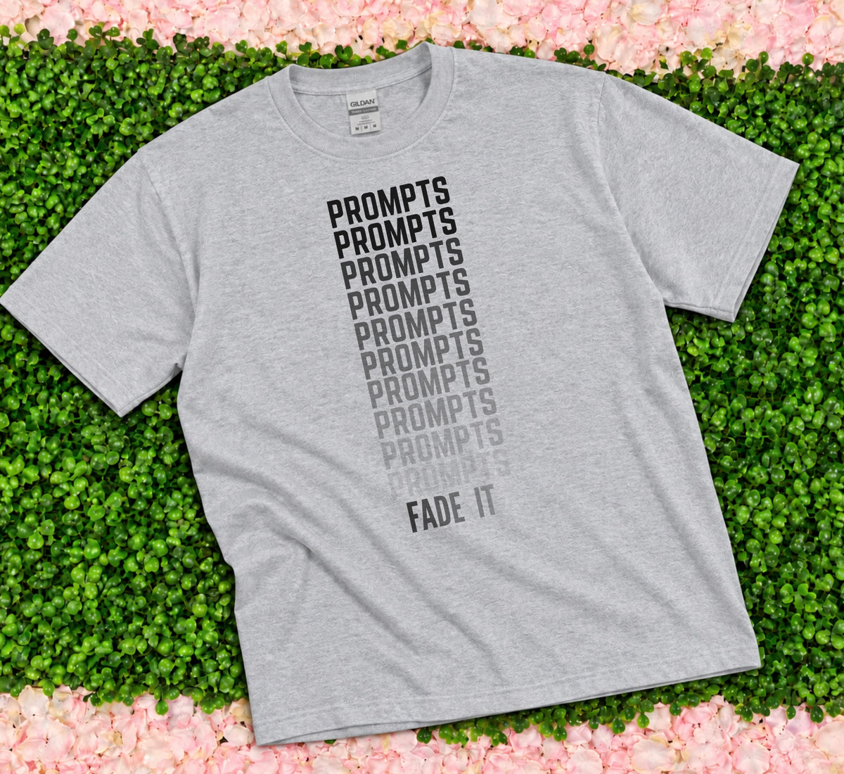 Prompts Fade It Short Sleeve