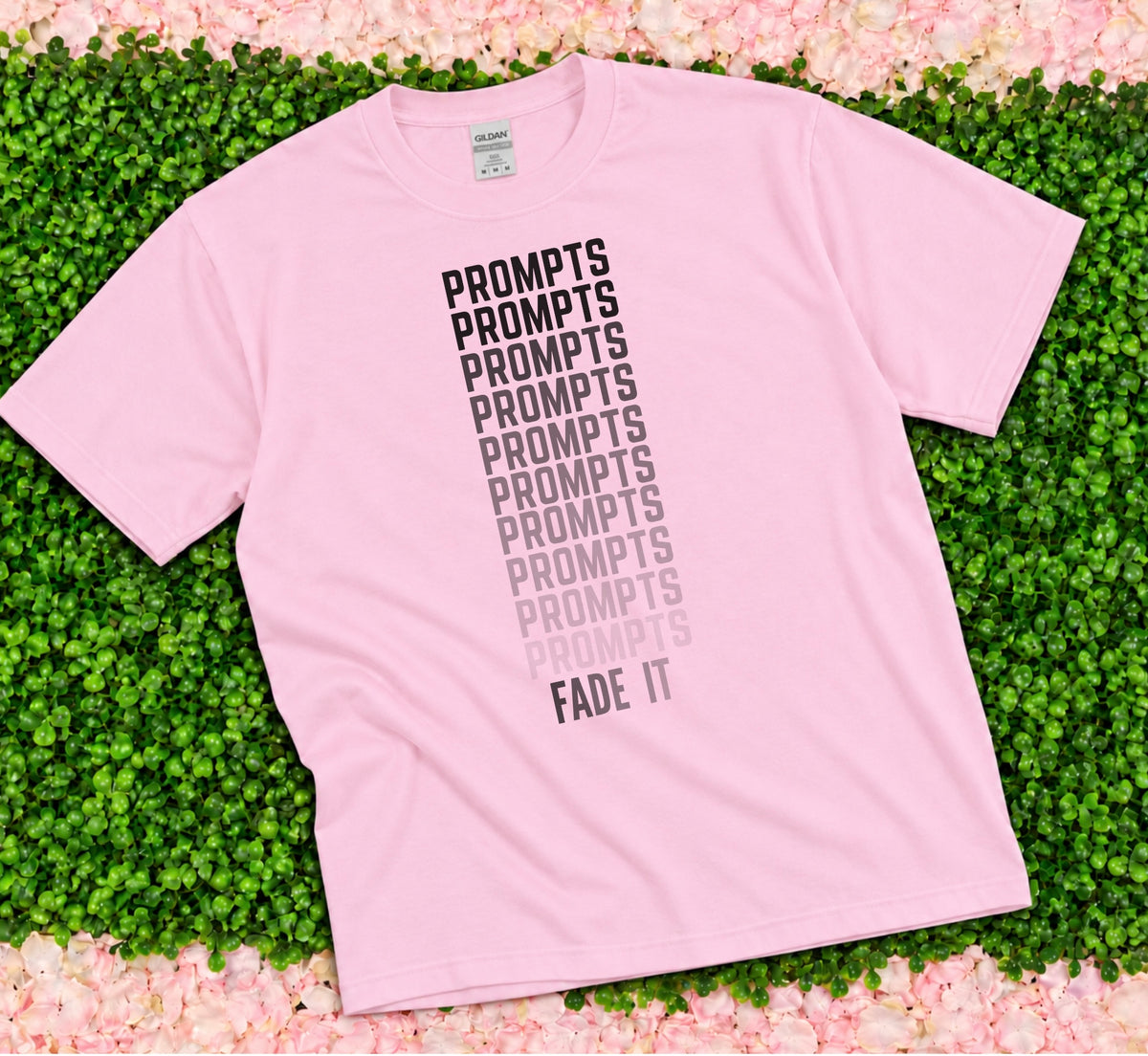 Prompts Fade It Short Sleeve
