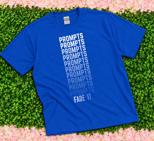Prompts Fade It Short Sleeve
