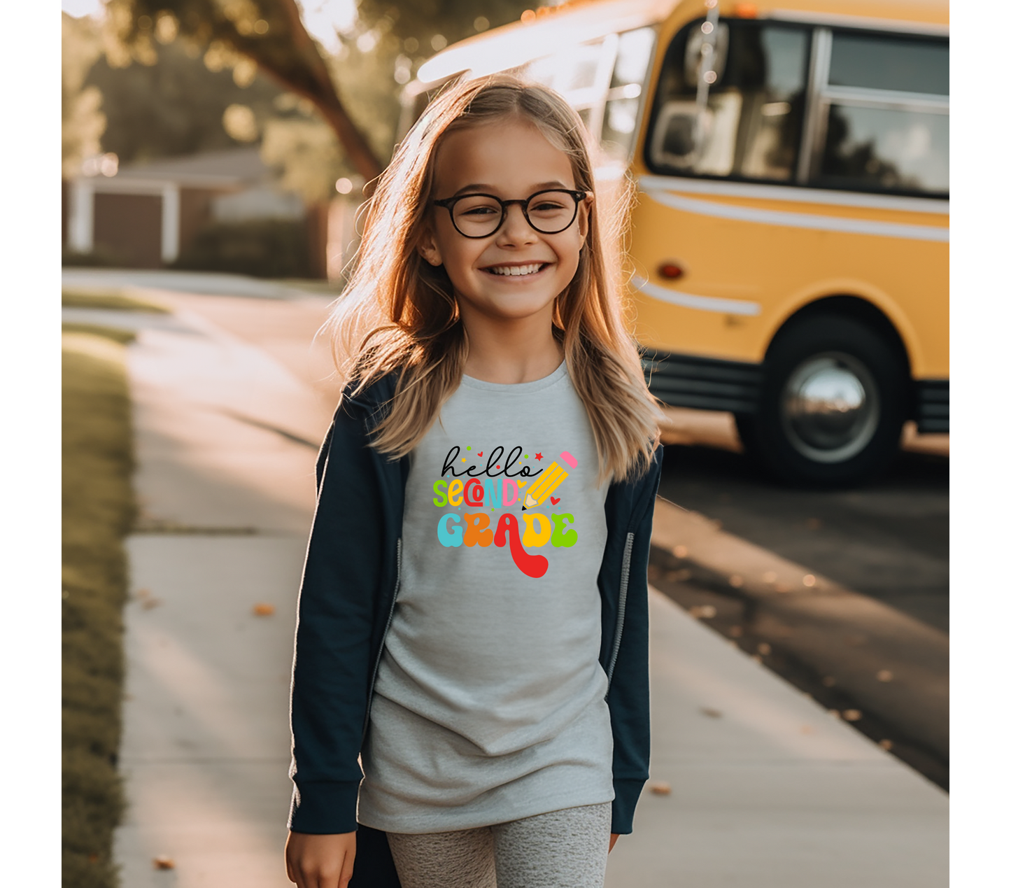 Hello School - Youth Sizes