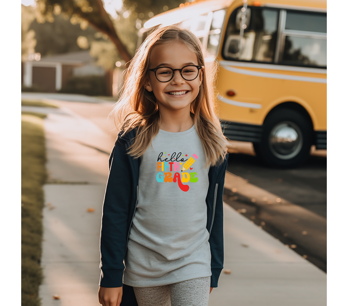 Hello School - Youth Sizes