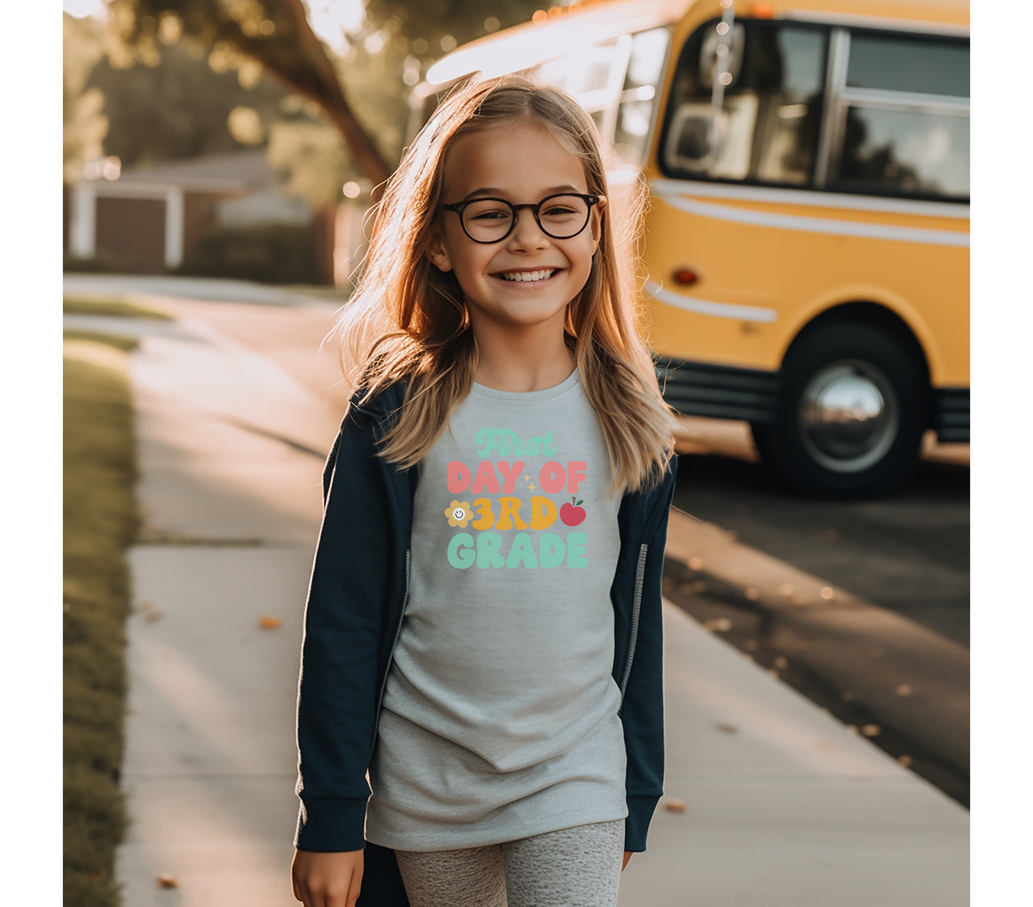 Back To School Groovy- Youth Sizes