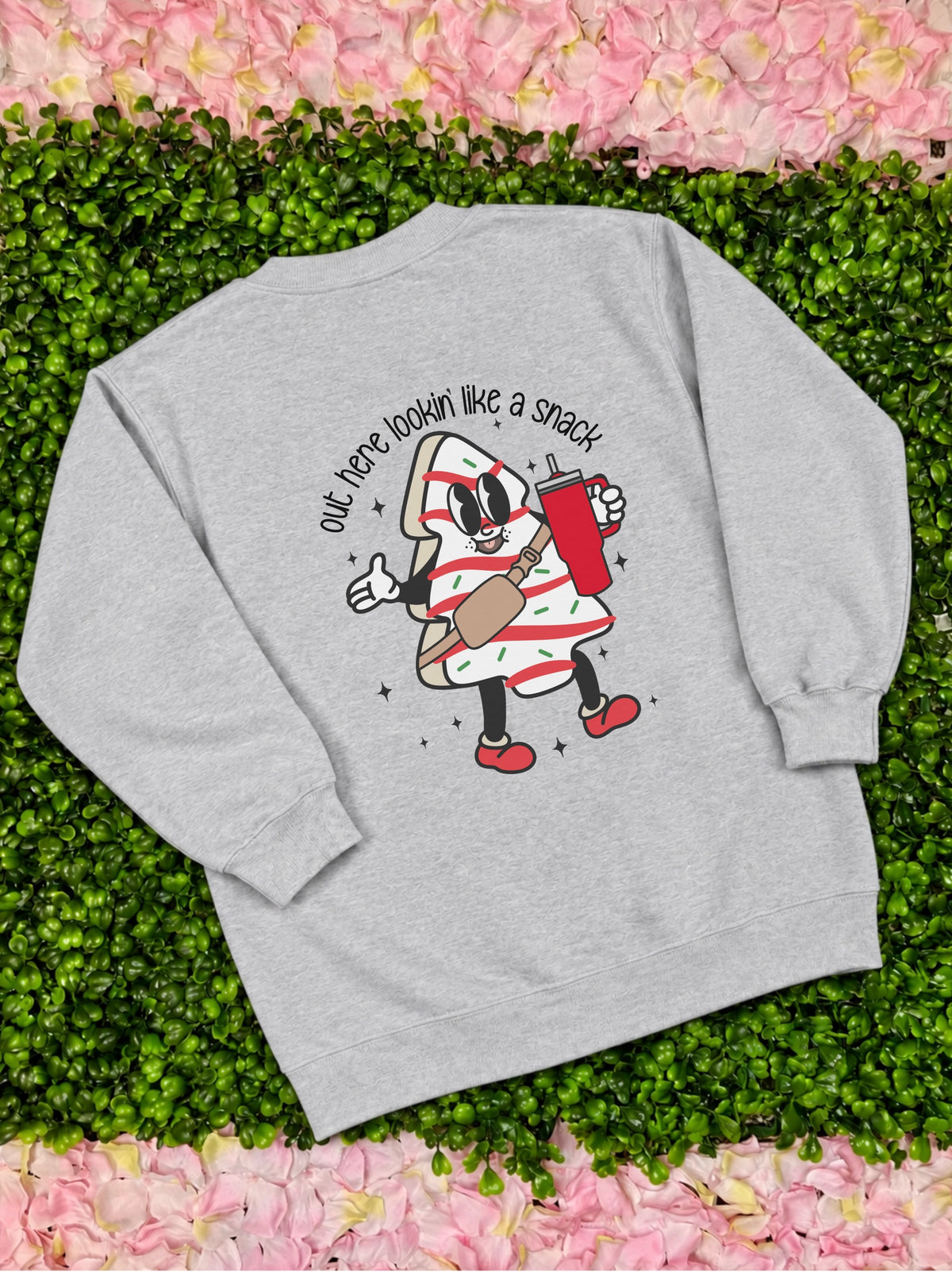 Looking Like A Snack- Christmas Tree Sweatshirt