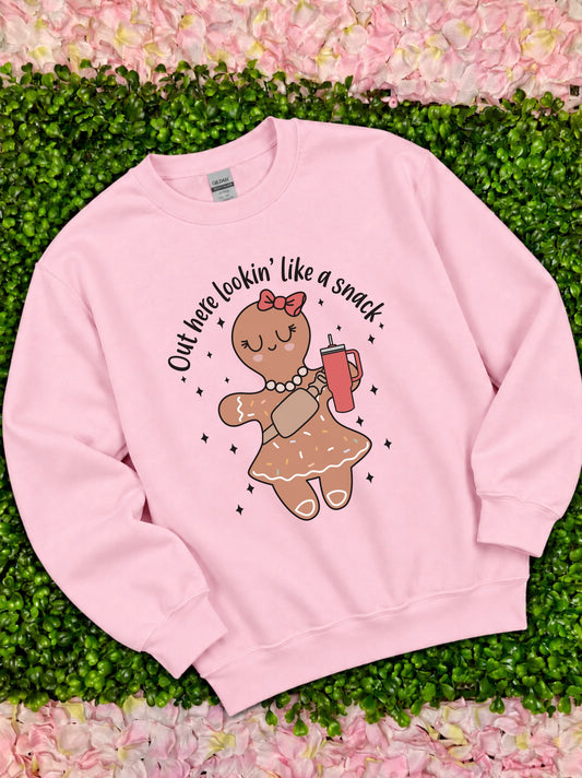 Looking Like A Snack -Gingerbread Sweatshirt