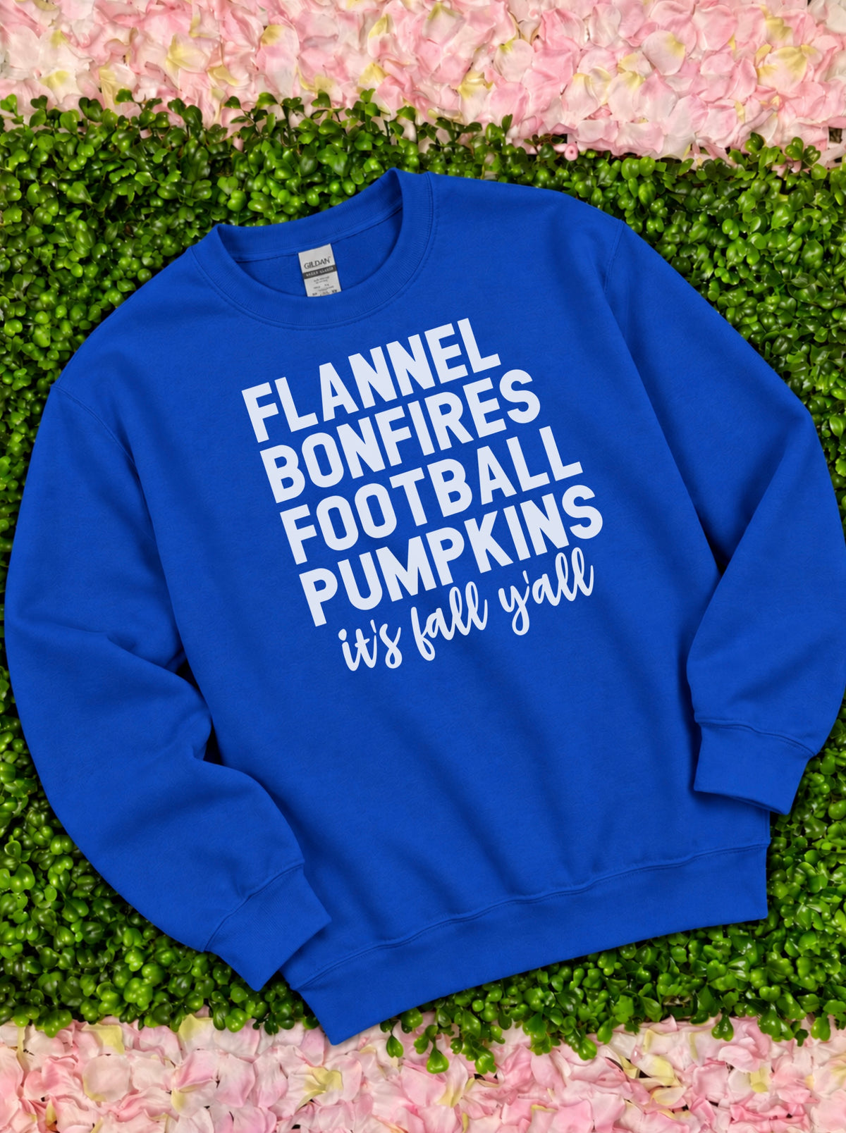 Flannel Sweatshirt