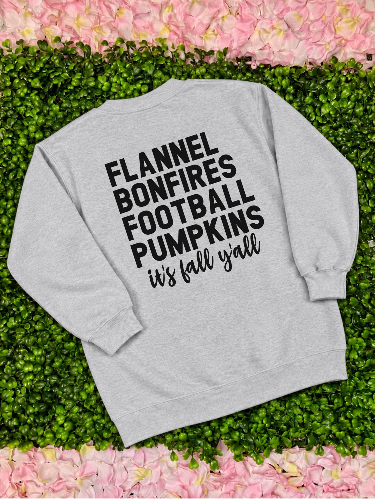Flannel Sweatshirt