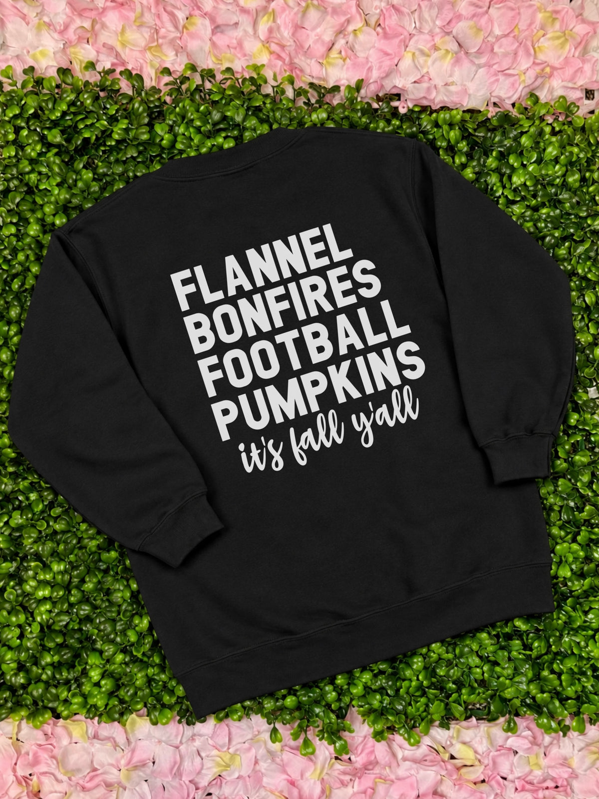 Flannel Sweatshirt