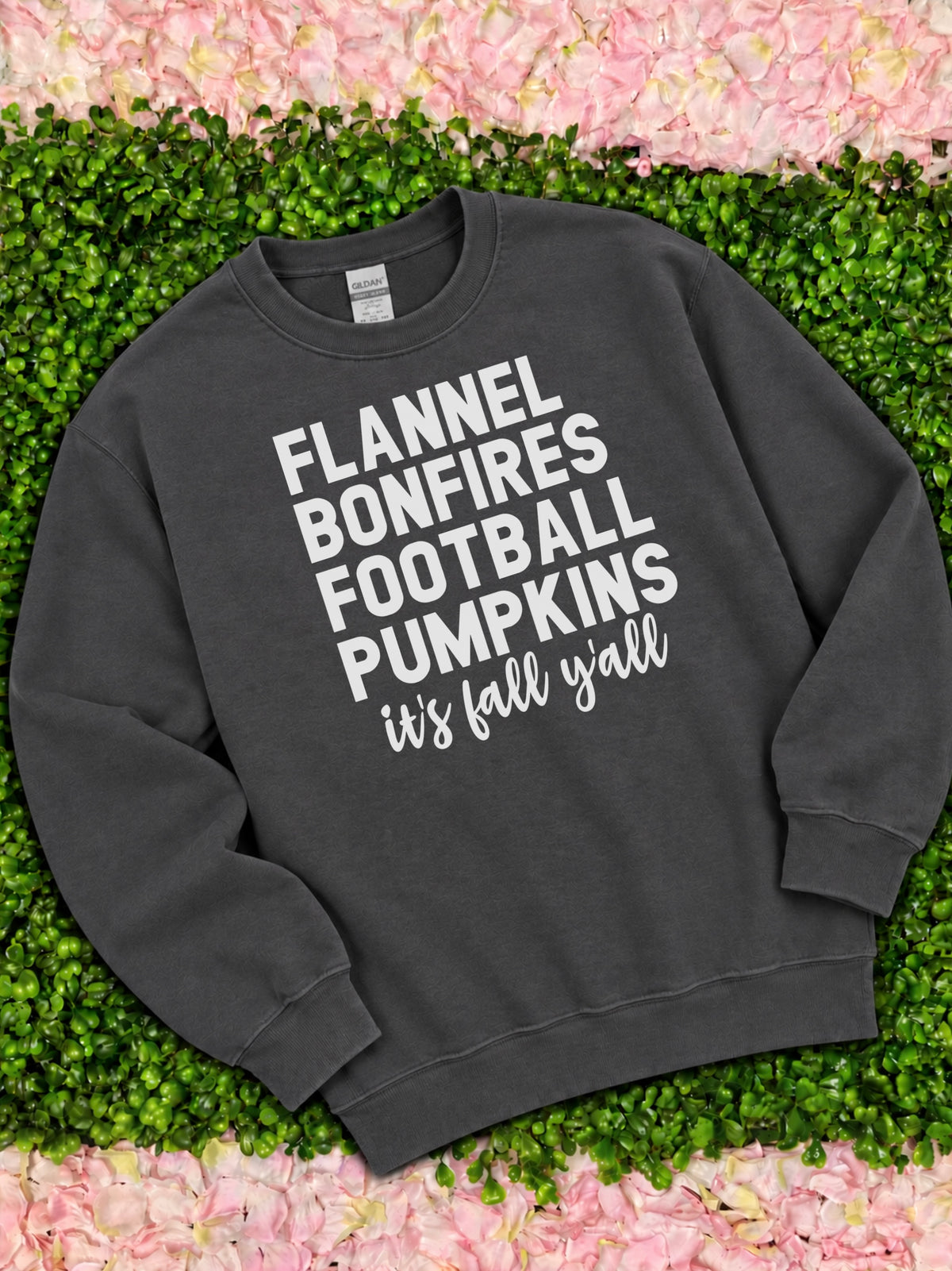 Flannel Sweatshirt