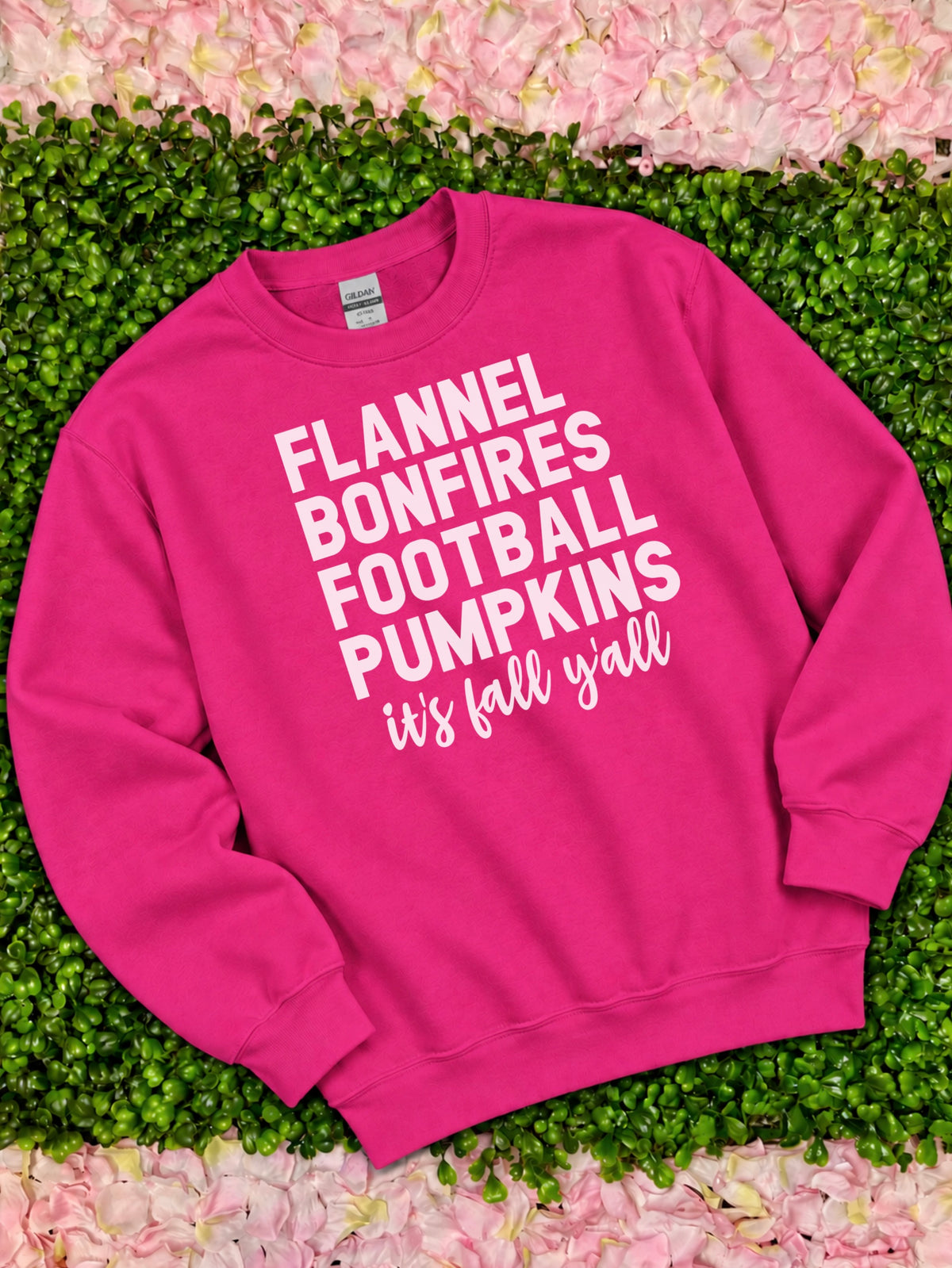 Flannel Sweatshirt