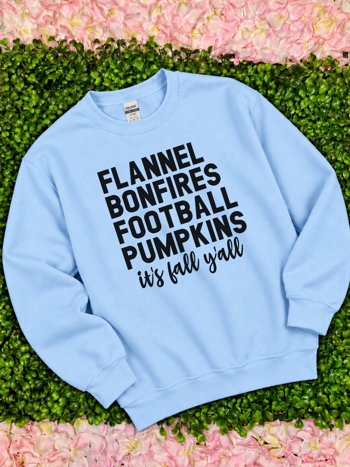 Flannel Sweatshirt