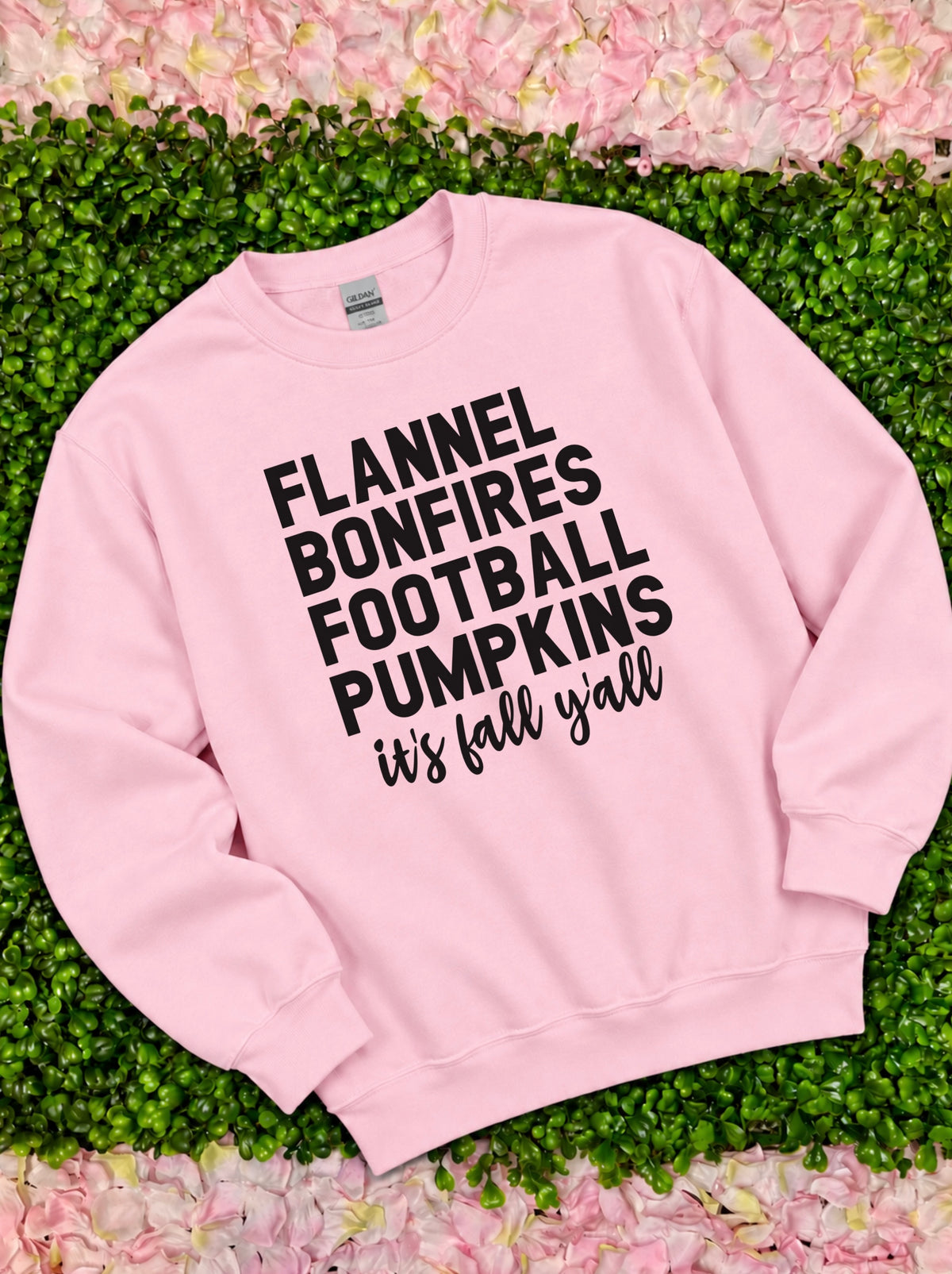 Flannel Sweatshirt