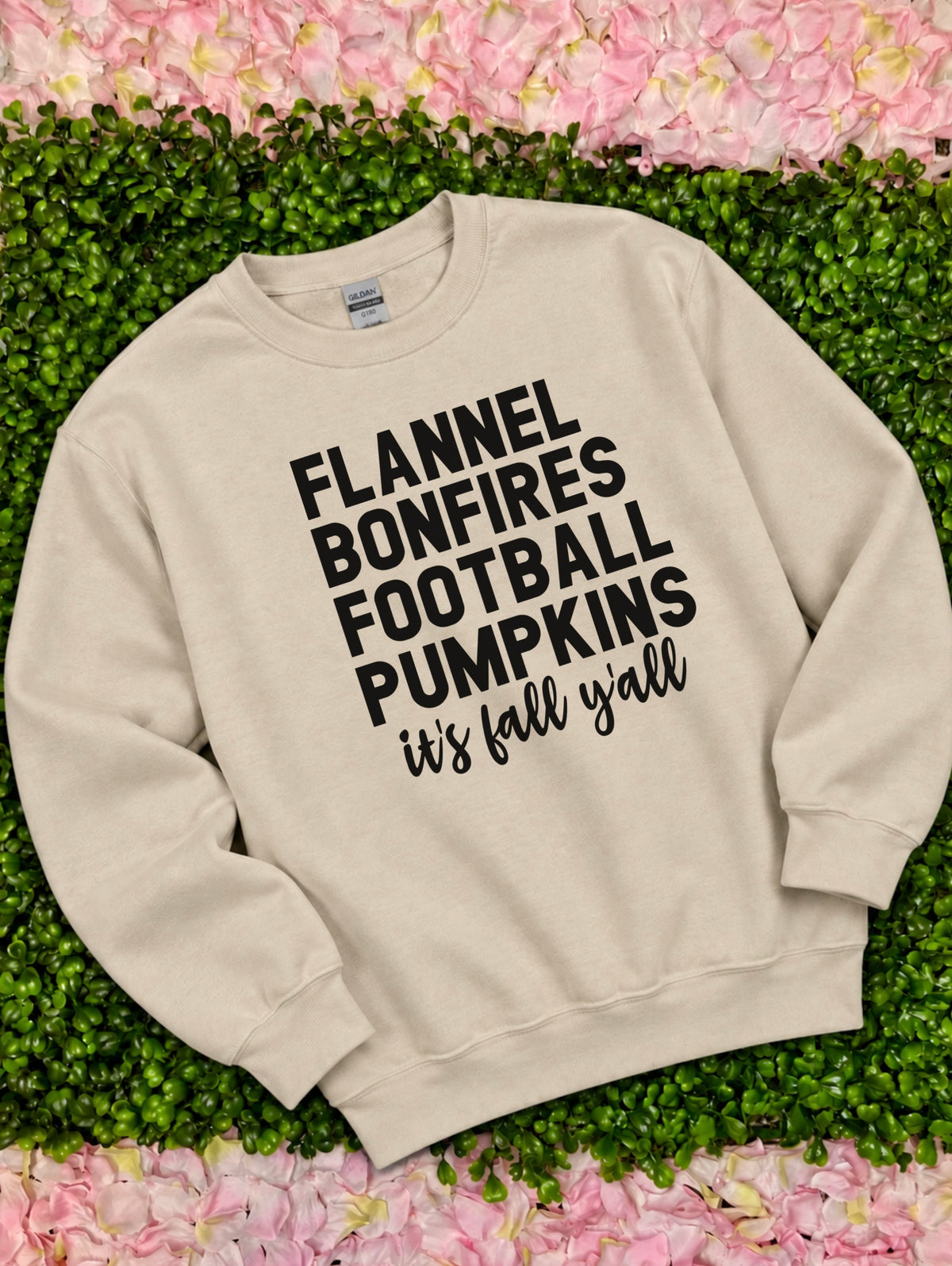 Flannel Sweatshirt