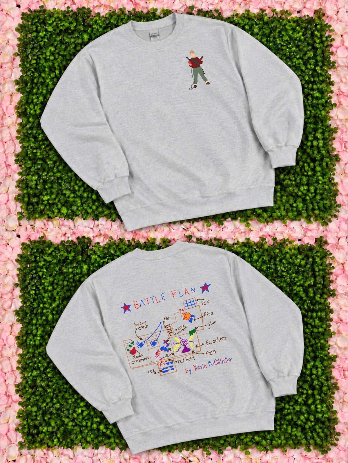 Home Alone Battle Plan Sweatshirt