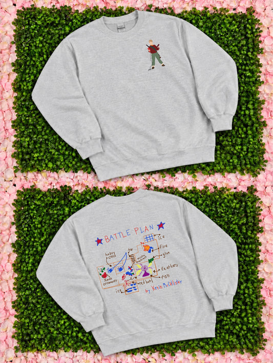 Home Alone Battle Plan Sweatshirt