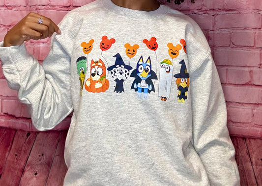 Bluey Halloween Sweatshirt