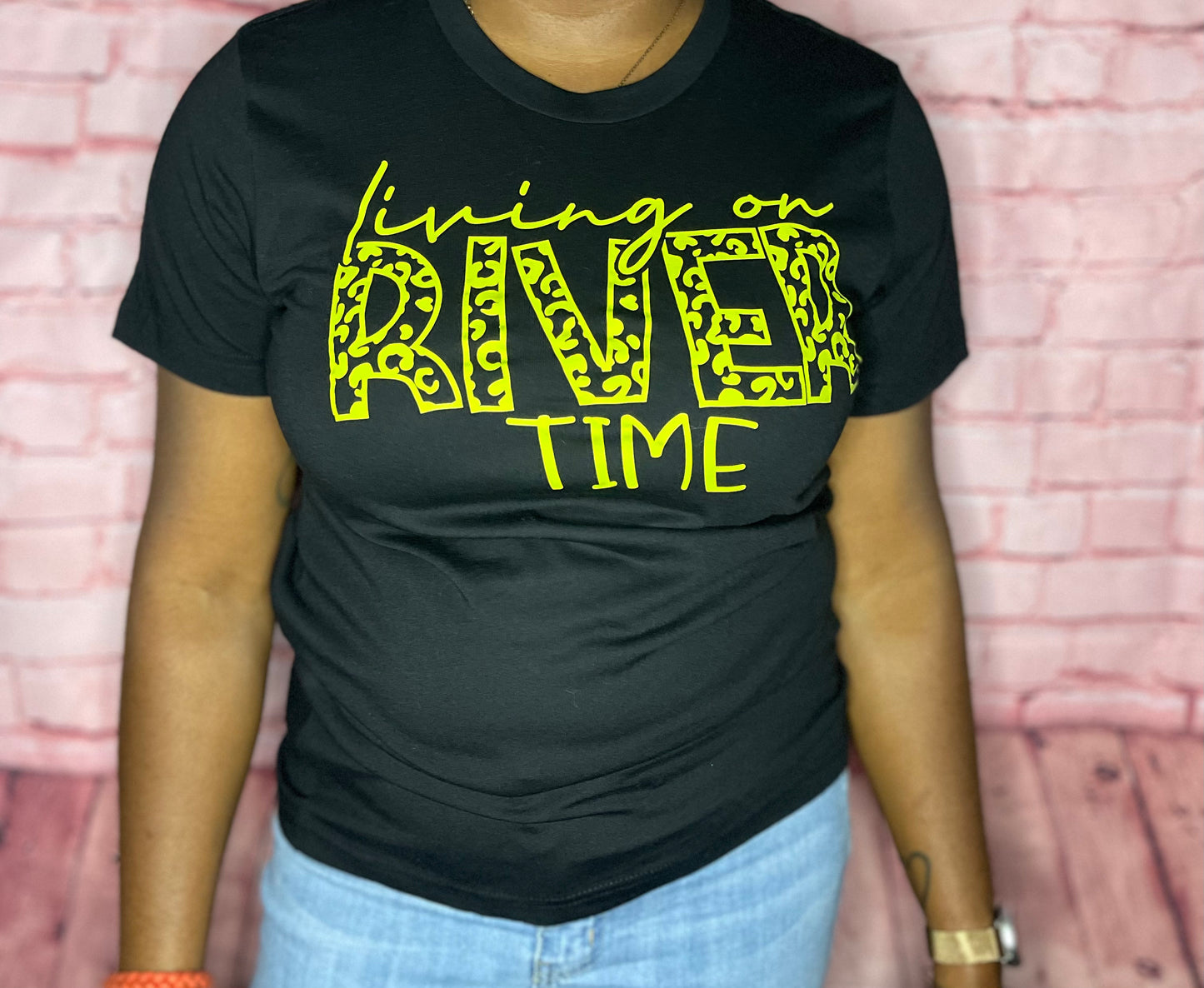 Living On River Time Short Sleeve