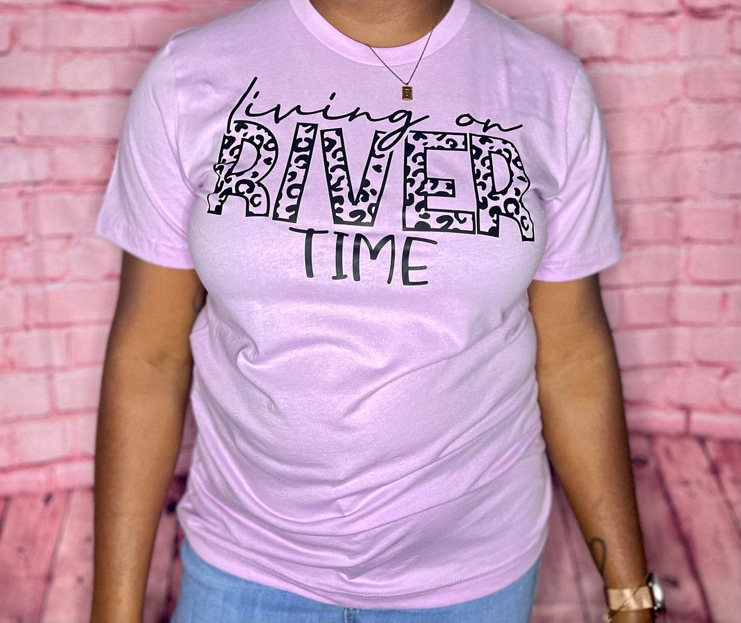 Living On River Time Short Sleeve