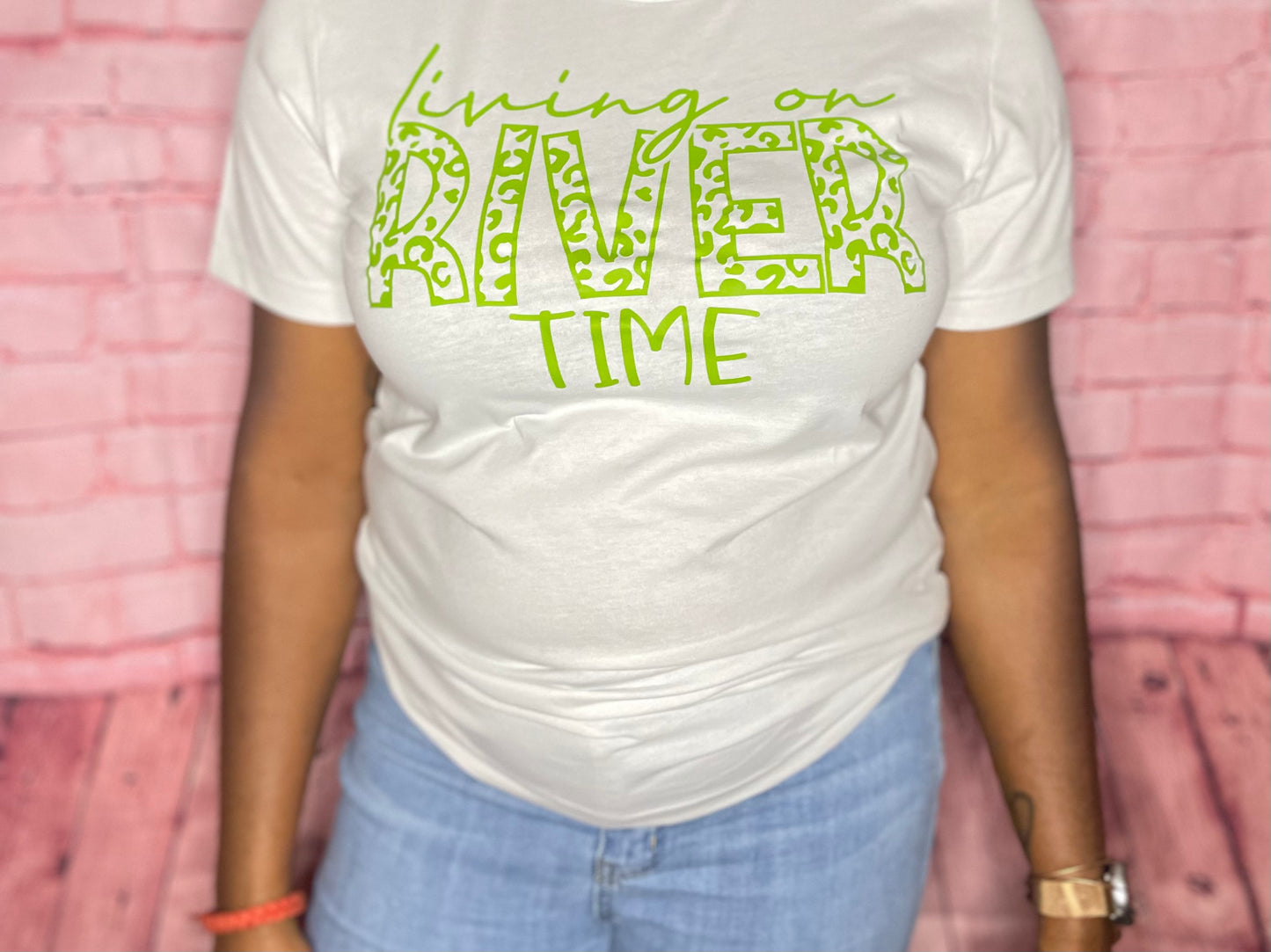 Living On River Time Short Sleeve