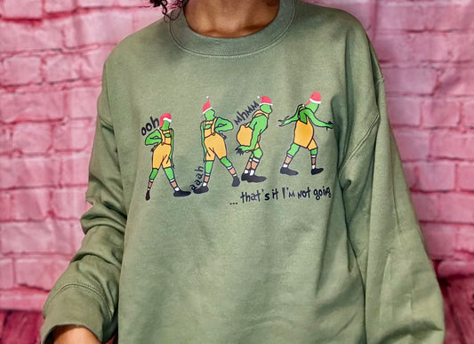 I’m Not Going Sweatshirt