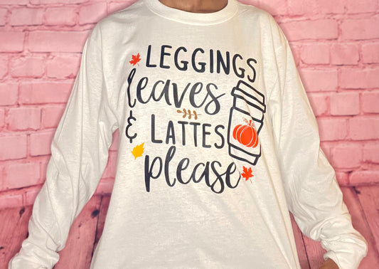 Leggings & Leaves Long Sleeve