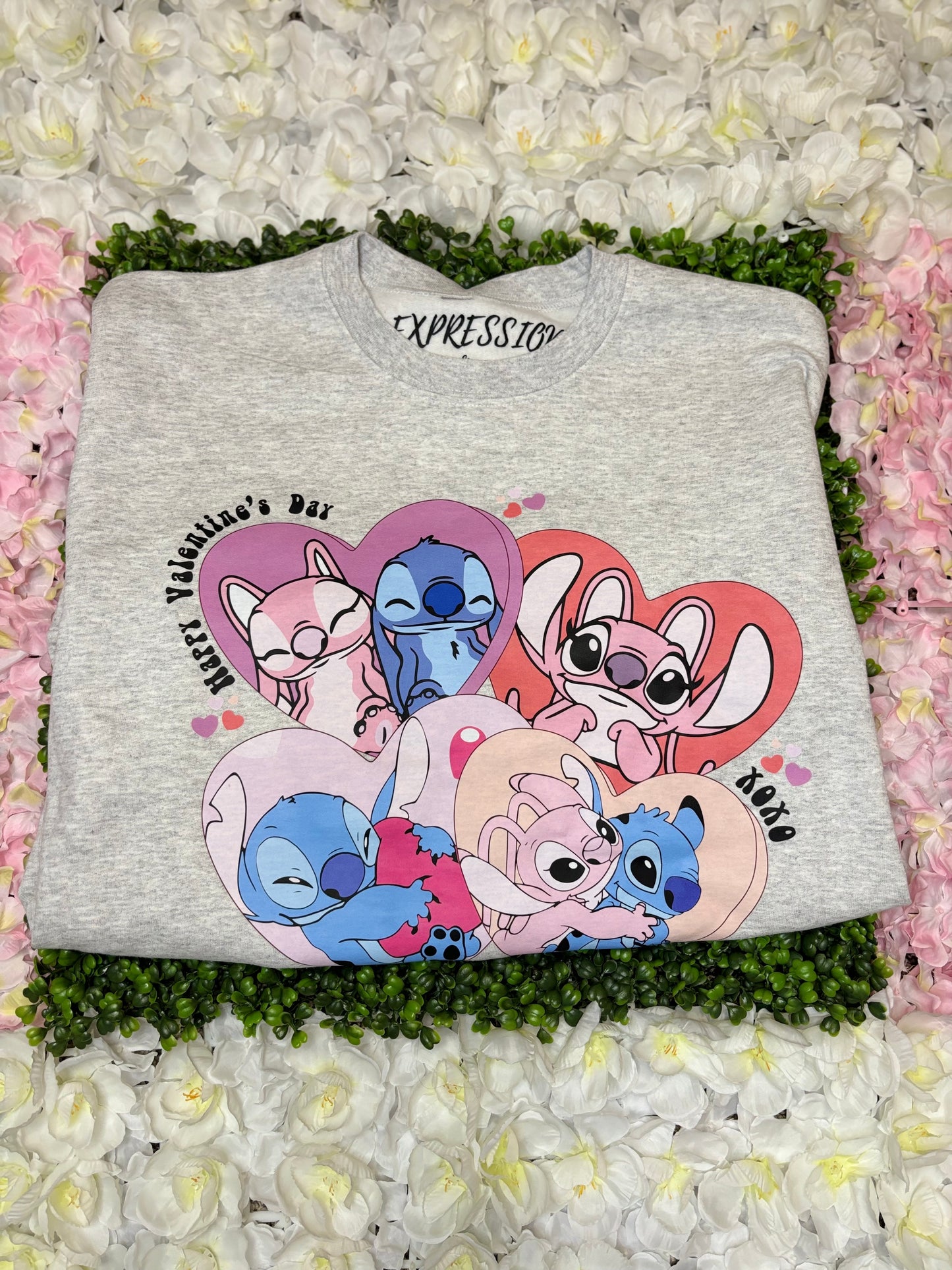 Stitch Valentine’s Sweatshirt